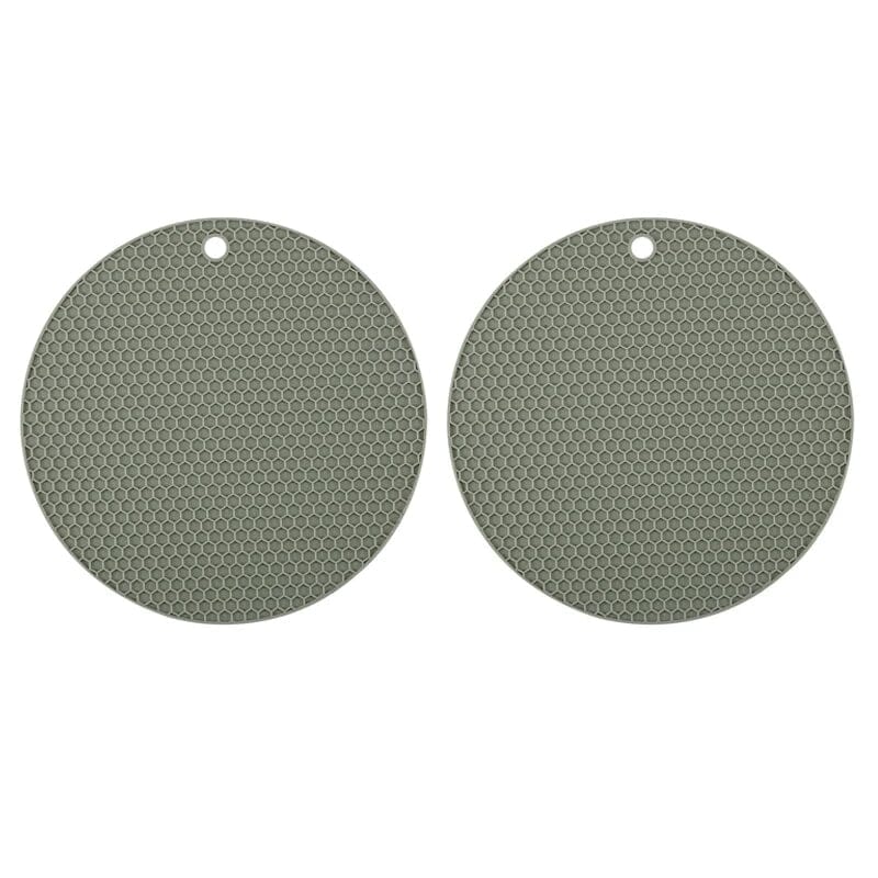 Descanso de Panela Silicone 2/4 Peças Antiderrapante
