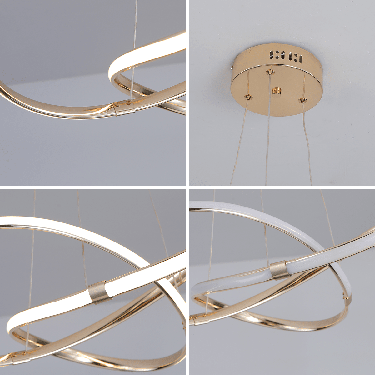 Lustre Pendente para Sala - Luminária Inteligente