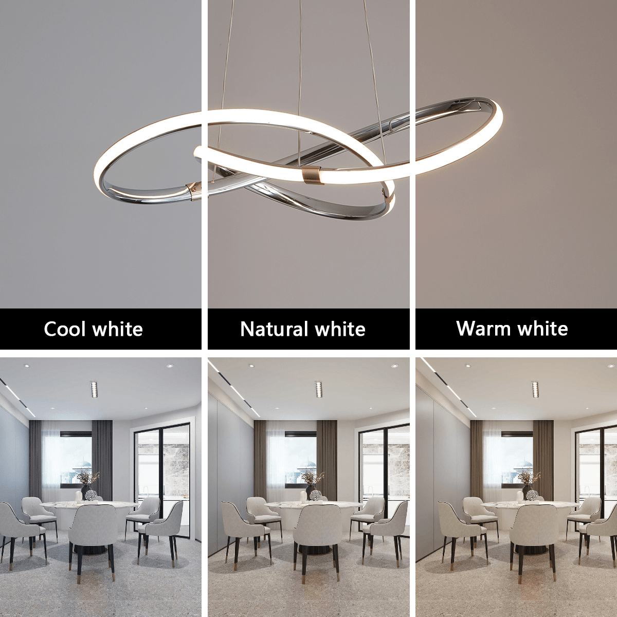 Lustre Pendente para Sala - Luminária Inteligente