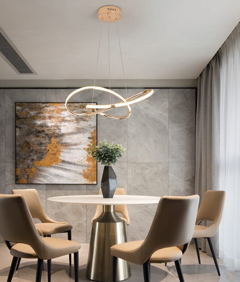Lustre Pendente para Sala - Luminária Inteligente